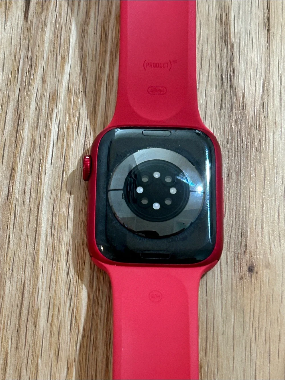 Apple Watch 9 Red Series Sport Band
